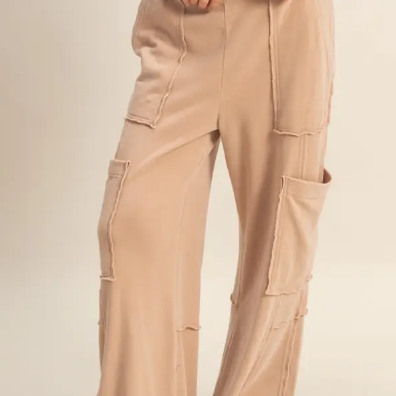 Oversized Utility Sweatpants-Pants-Krush Kandy, Women's Online Fashion Boutique Located in Phoenix, Arizona (Scottsdale Area)