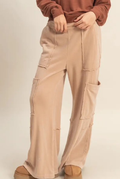 Oversized Utility Sweatpants-Pants-Krush Kandy, Women's Online Fashion Boutique Located in Phoenix, Arizona (Scottsdale Area)