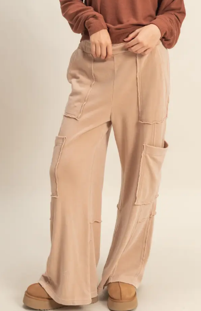 Oversized Utility Sweatpants-Pants-Krush Kandy, Women's Online Fashion Boutique Located in Phoenix, Arizona (Scottsdale Area)