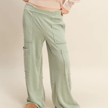 Oversized Utility Sweatpants-Pants-Krush Kandy, Women's Online Fashion Boutique Located in Phoenix, Arizona (Scottsdale Area)