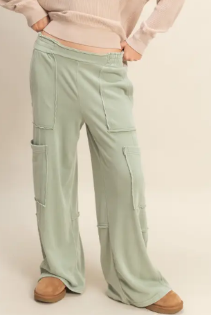 Oversized Utility Sweatpants-Pants-Krush Kandy, Women's Online Fashion Boutique Located in Phoenix, Arizona (Scottsdale Area)