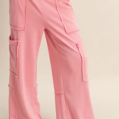 Oversized Utility Sweatpants-Pants-Krush Kandy, Women's Online Fashion Boutique Located in Phoenix, Arizona (Scottsdale Area)