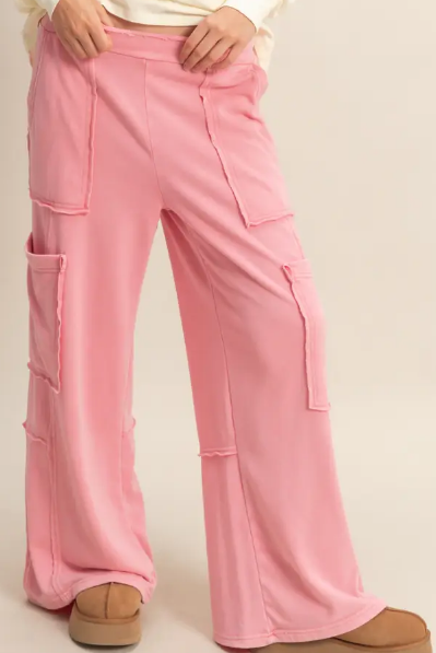 Oversized Utility Sweatpants-Pants-Krush Kandy, Women's Online Fashion Boutique Located in Phoenix, Arizona (Scottsdale Area)