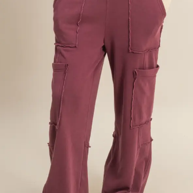 Oversized Utility Sweatpants-Pants-Krush Kandy, Women's Online Fashion Boutique Located in Phoenix, Arizona (Scottsdale Area)