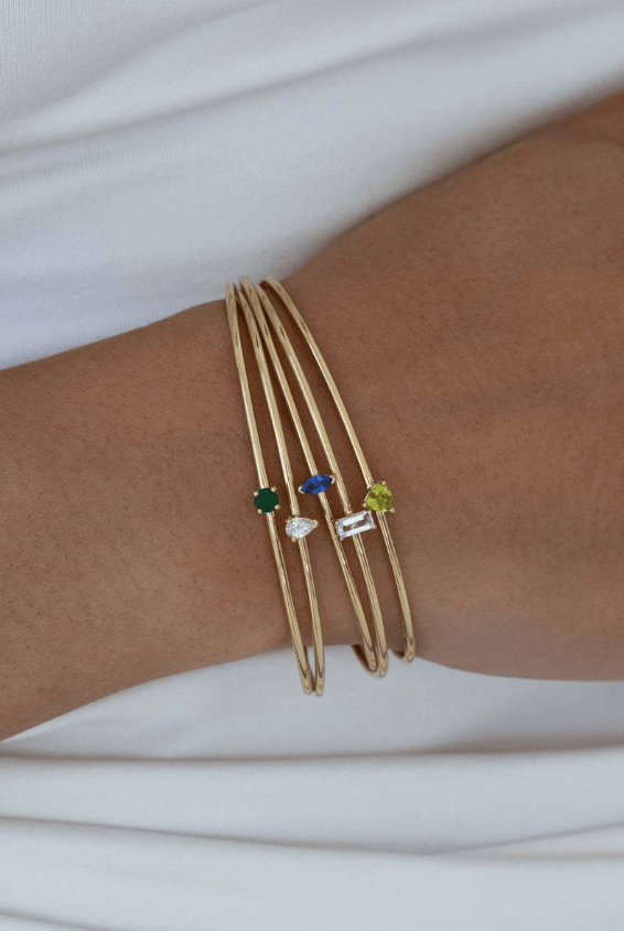Stainless Steel Birthstone Bracelets-Jewelry-Krush Kandy, Women's Online Fashion Boutique Located in Phoenix, Arizona (Scottsdale Area)