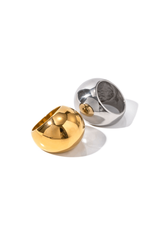 Be Bold Stainless Steel Rings-Jewelry-Krush Kandy, Women's Online Fashion Boutique Located in Phoenix, Arizona (Scottsdale Area)