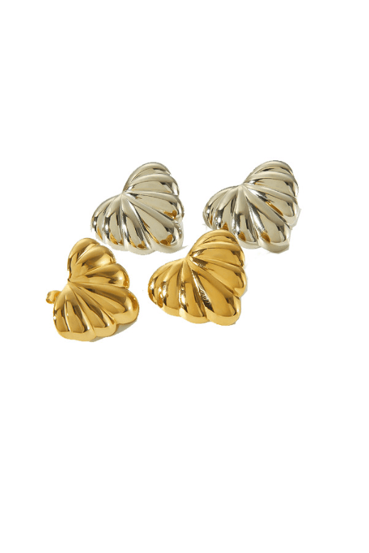 Leaf The Way Titanium Steel Stud Earrings-Jewelry-Krush Kandy, Women's Online Fashion Boutique Located in Phoenix, Arizona (Scottsdale Area)