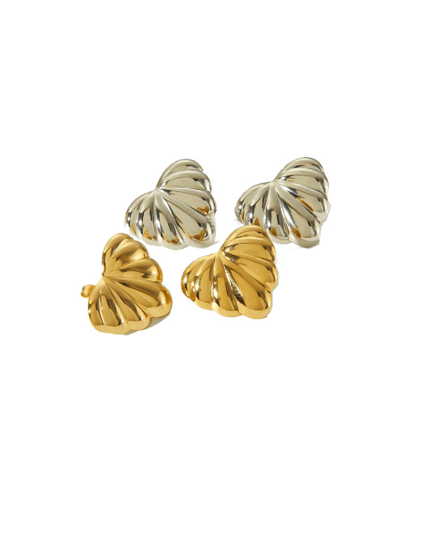 Leaf The Way Titanium Steel Stud Earrings-Jewelry-Krush Kandy, Women's Online Fashion Boutique Located in Phoenix, Arizona (Scottsdale Area)
