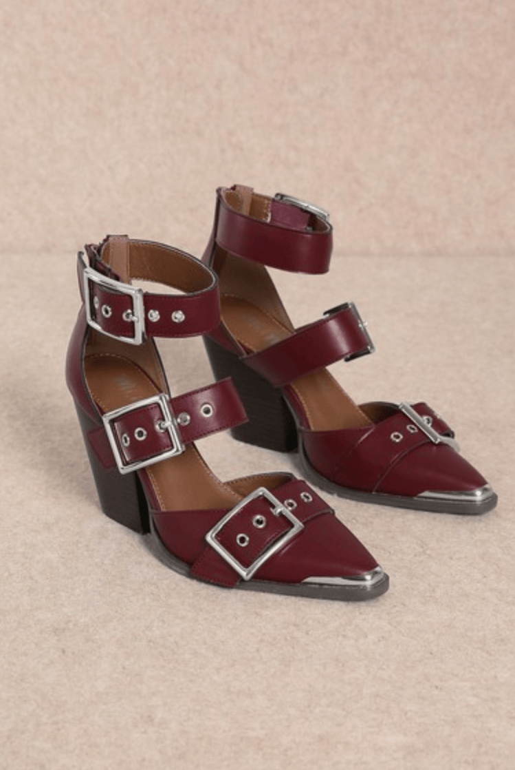 Hendrix Strappy Buckle Sandal-Sandals-Krush Kandy, Women's Online Fashion Boutique Located in Phoenix, Arizona (Scottsdale Area)