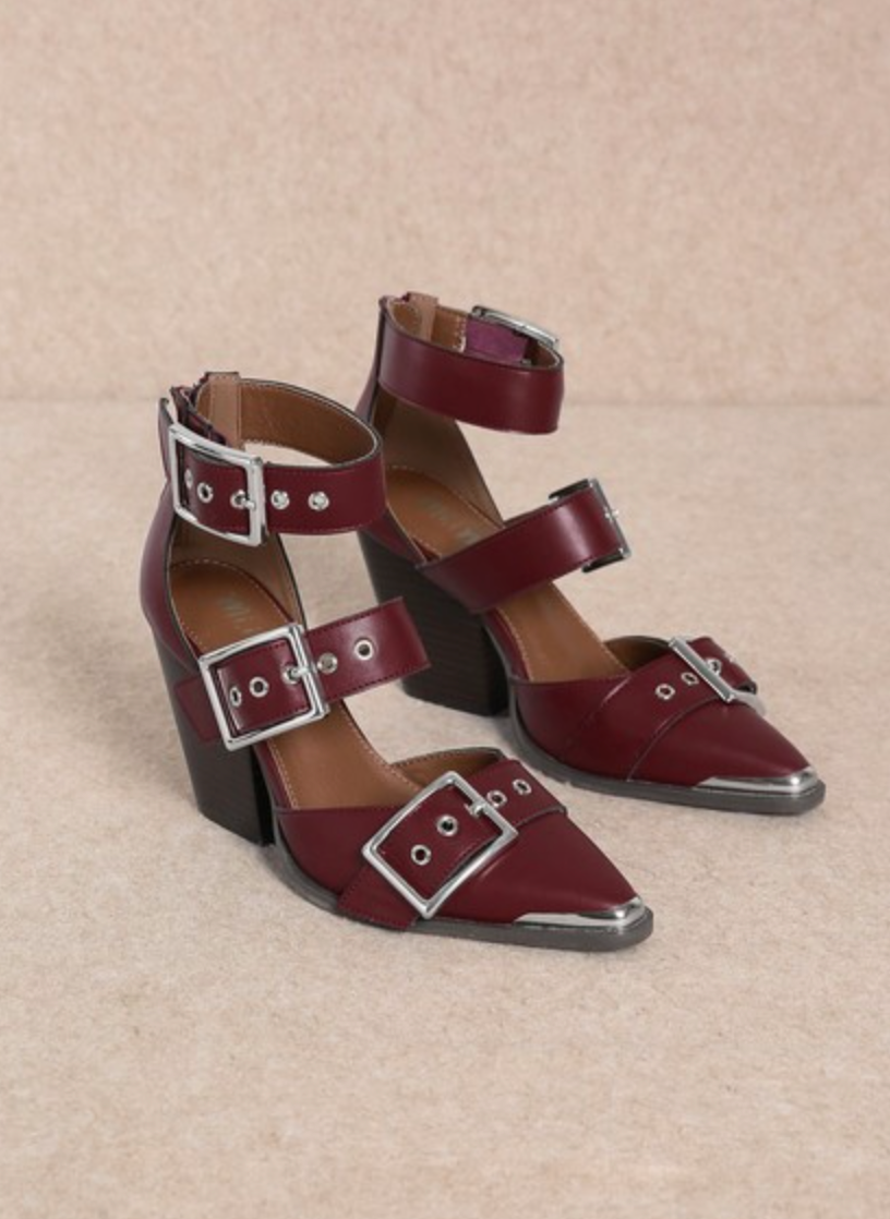 Hendrix Strappy Buckle Sandal-Sandals-Krush Kandy, Women's Online Fashion Boutique Located in Phoenix, Arizona (Scottsdale Area)