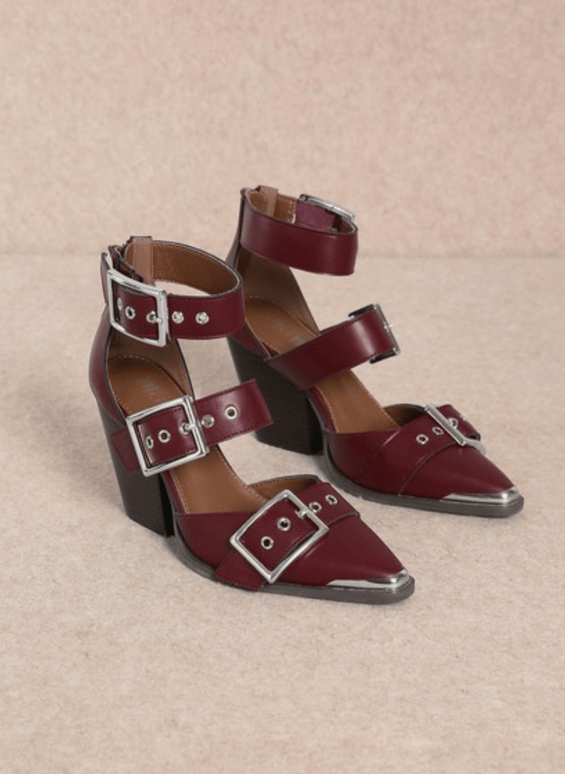 Hendrix Strappy Buckle Sandal-Sandals-Krush Kandy, Women's Online Fashion Boutique Located in Phoenix, Arizona (Scottsdale Area)