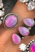 Krystal and Opal Cluster Rings PREORDER-Cluster Rings-Krush Kandy, Women's Online Fashion Boutique Located in Phoenix, Arizona (Scottsdale Area)