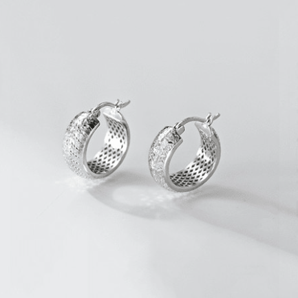 Geometric Minimalist Hoop Earring-Jewelry-Krush Kandy, Women's Online Fashion Boutique Located in Phoenix, Arizona (Scottsdale Area)