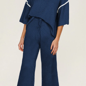 LUXE Contrast Trim 2pc Set-2 Piece Outfit Sets-Krush Kandy, Women's Online Fashion Boutique Located in Phoenix, Arizona (Scottsdale Area)