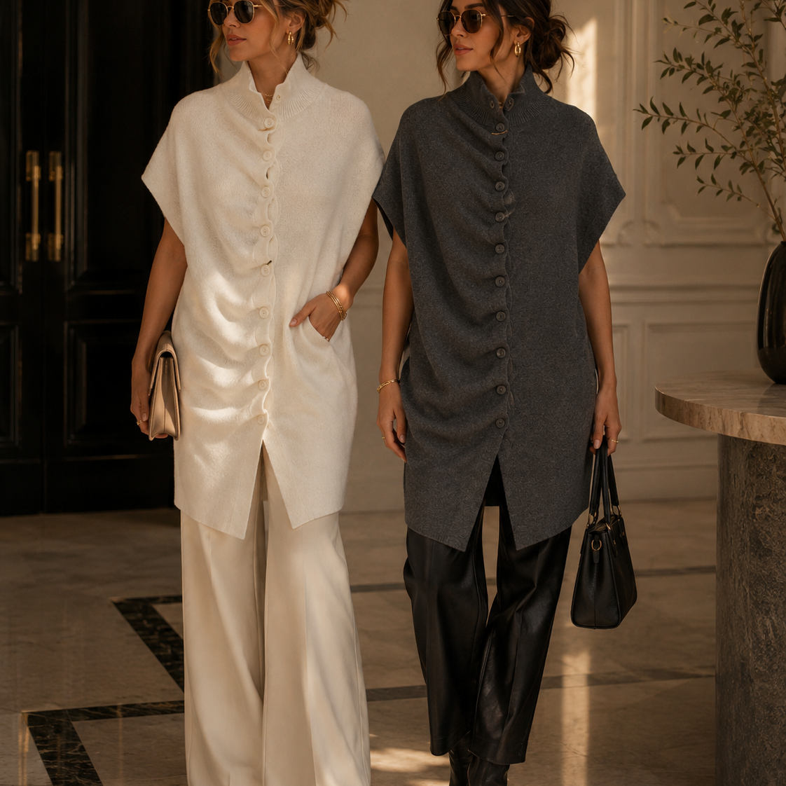 Sculpted Elegance Ruched Top