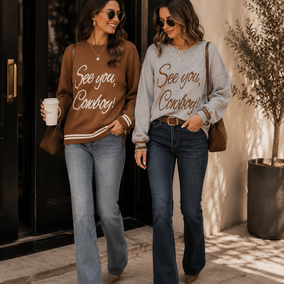 See You, Cowboy! Sweater