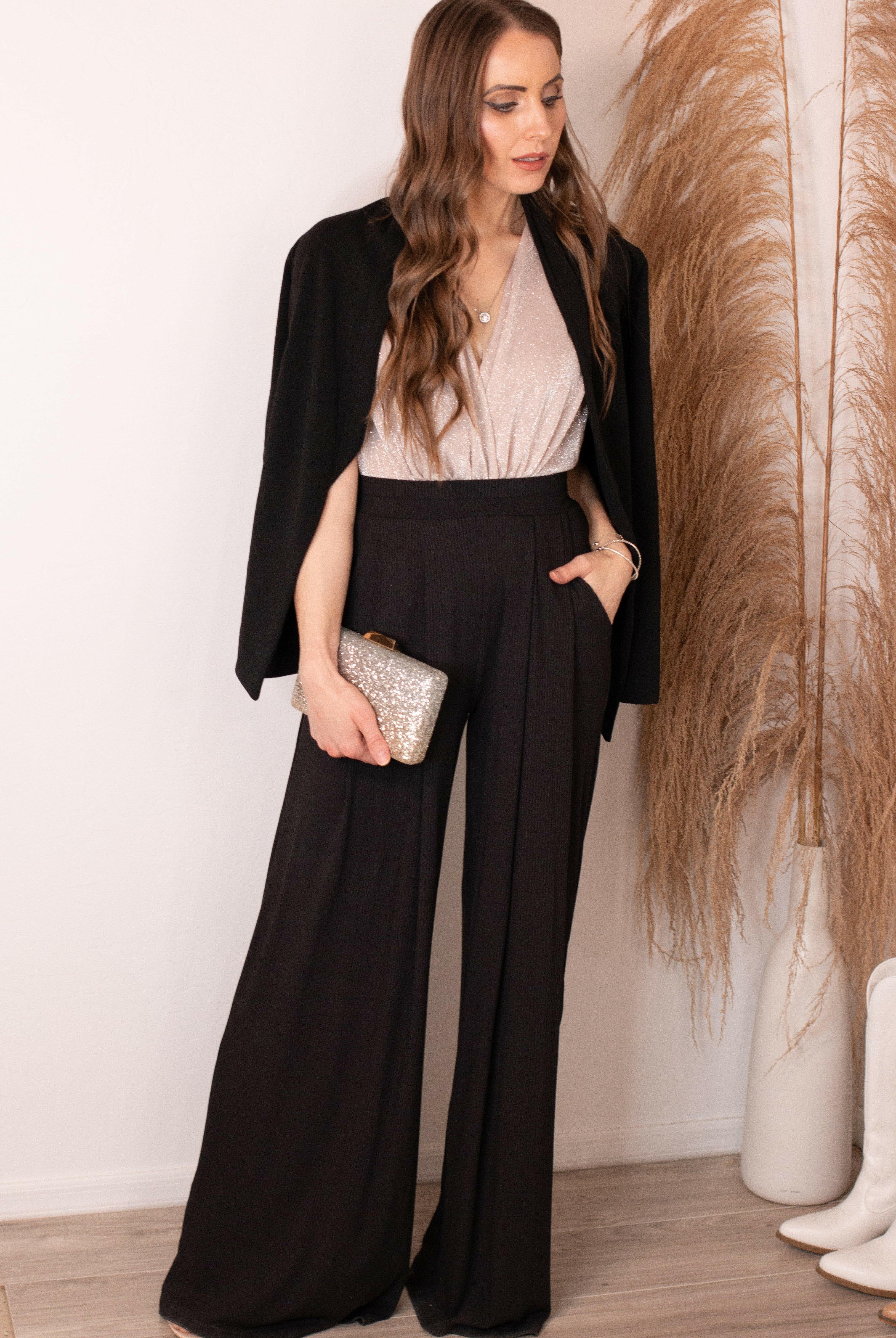 Drive You Mad Ribbed Wide Leg Pants | 6 Colors-Pants-Krush Kandy, Women's Online Fashion Boutique Located in Phoenix, Arizona (Scottsdale Area)