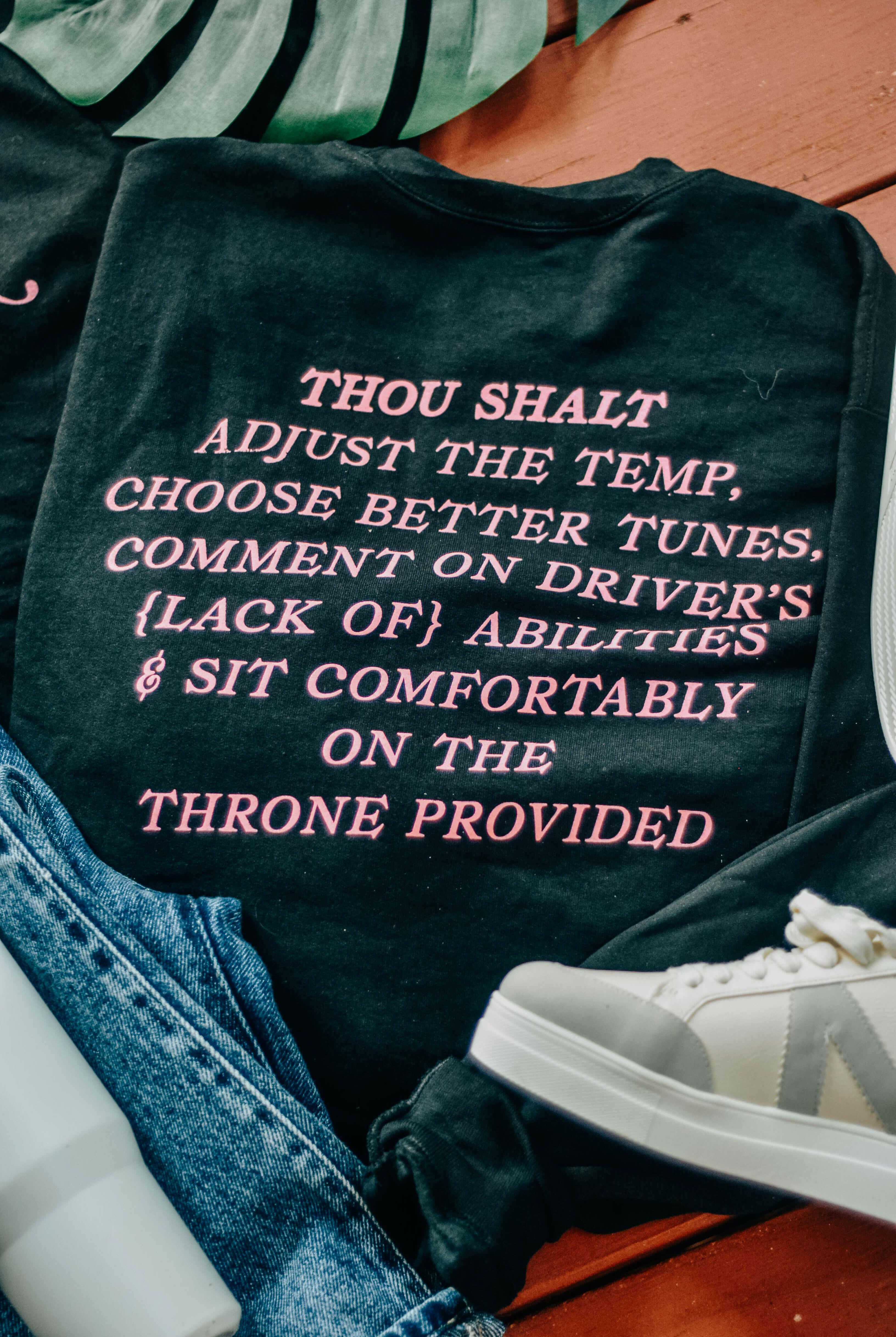 Passenger Princess Sweatshirt-Krush Kandy, Women's Online Fashion Boutique Located in Phoenix, Arizona (Scottsdale Area)