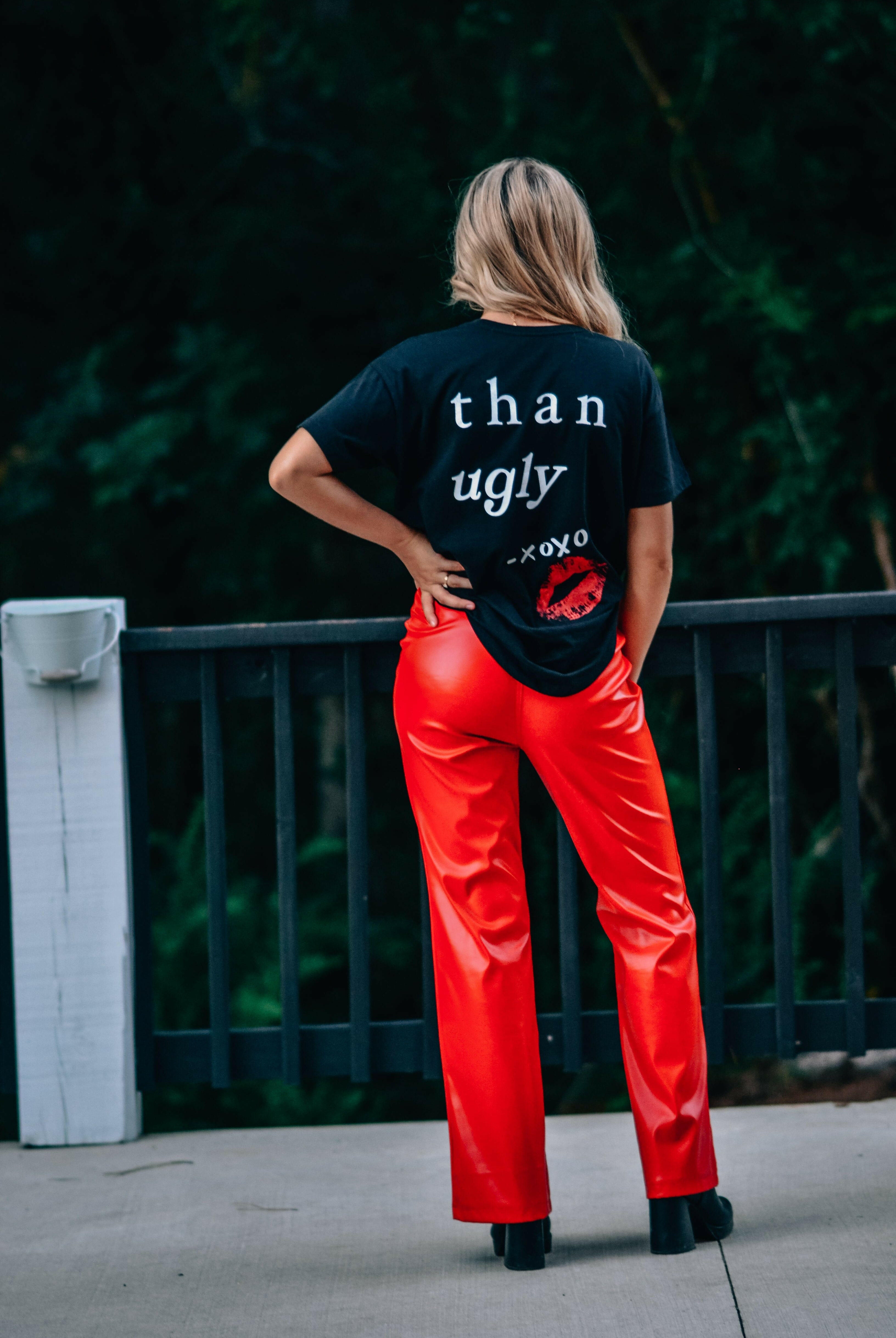 Better Late Than Ugly Vintage Tee-Krush Kandy, Women's Online Fashion Boutique Located in Phoenix, Arizona (Scottsdale Area)