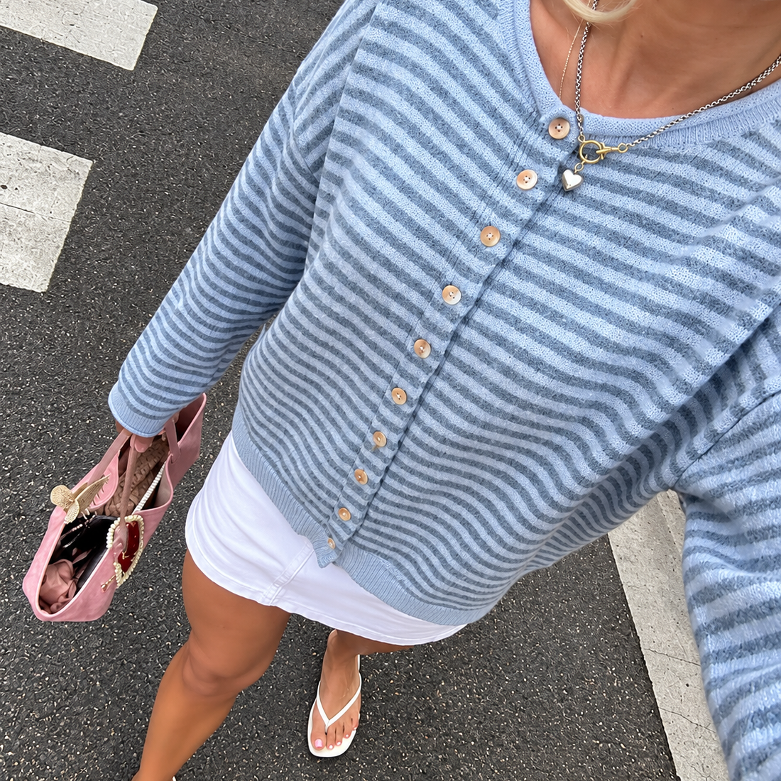 Striped Cardigan Crosswalk Selfie.png