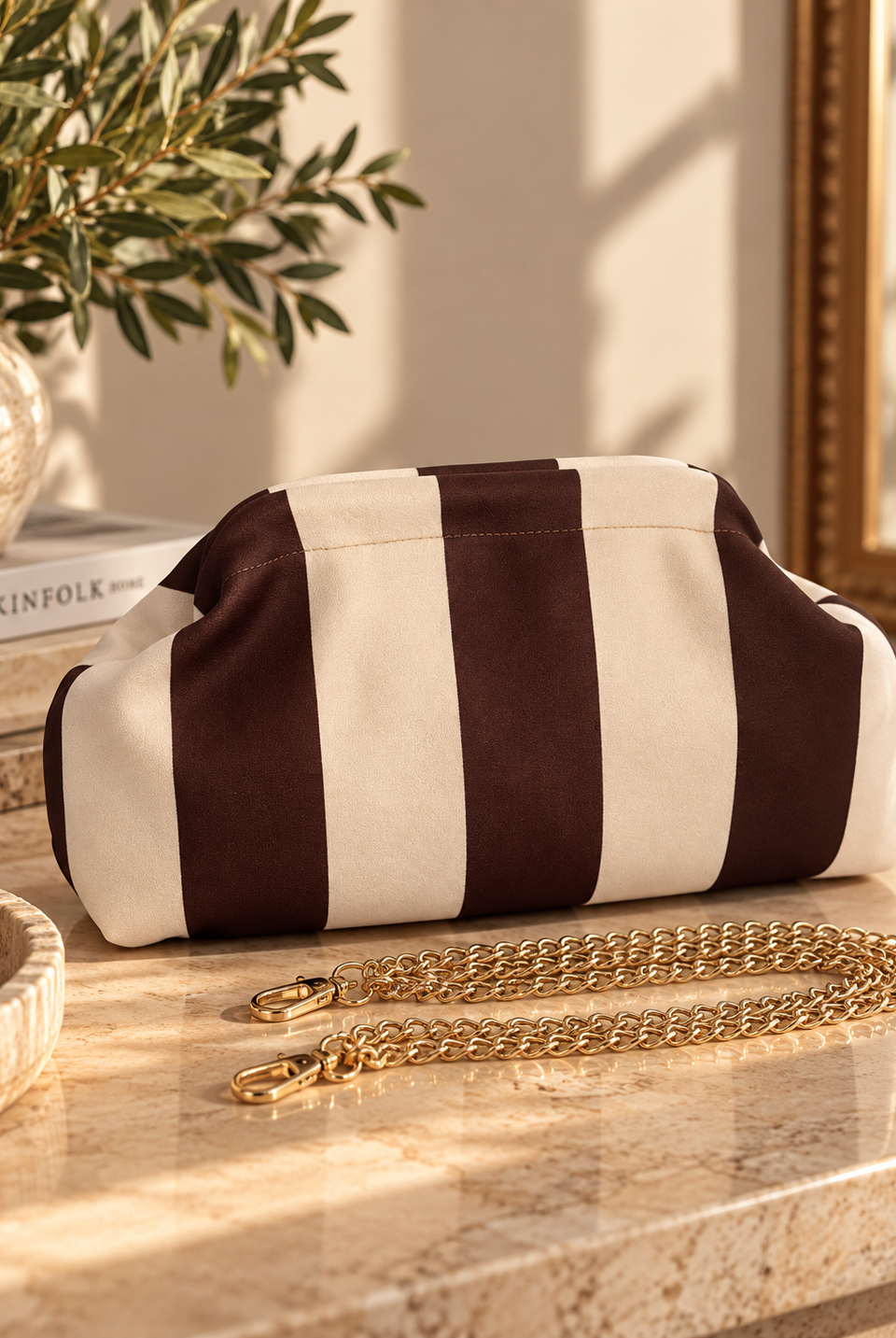 Striped Clutch in Sunlit Elegance.png