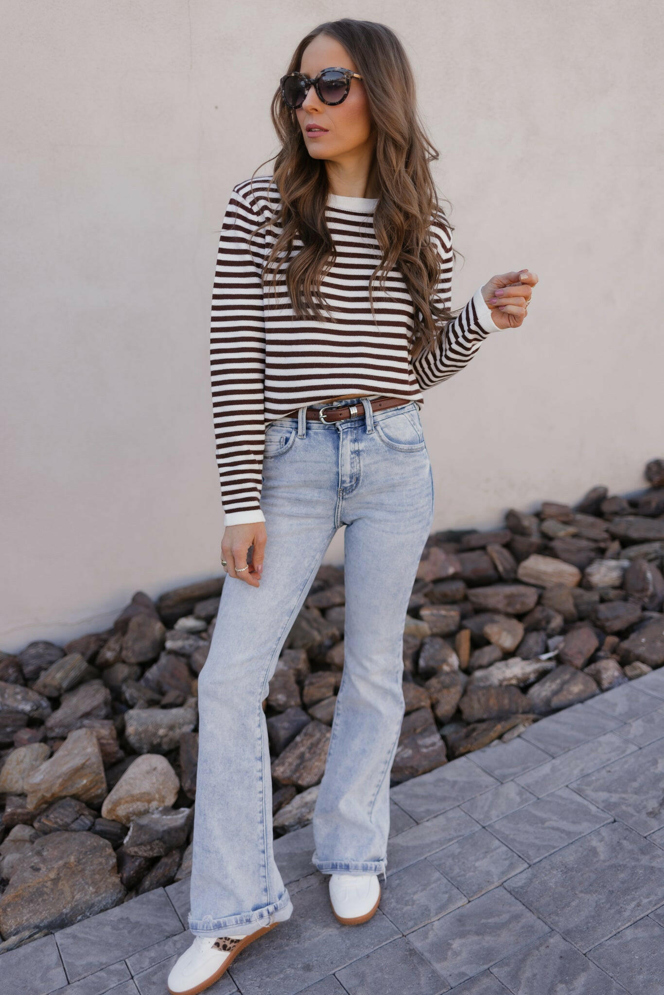 Strut Your Stuff High Rise Kancan Flare Jeans-Jeans-Krush Kandy, Women's Online Fashion Boutique Located in Phoenix, Arizona (Scottsdale Area)