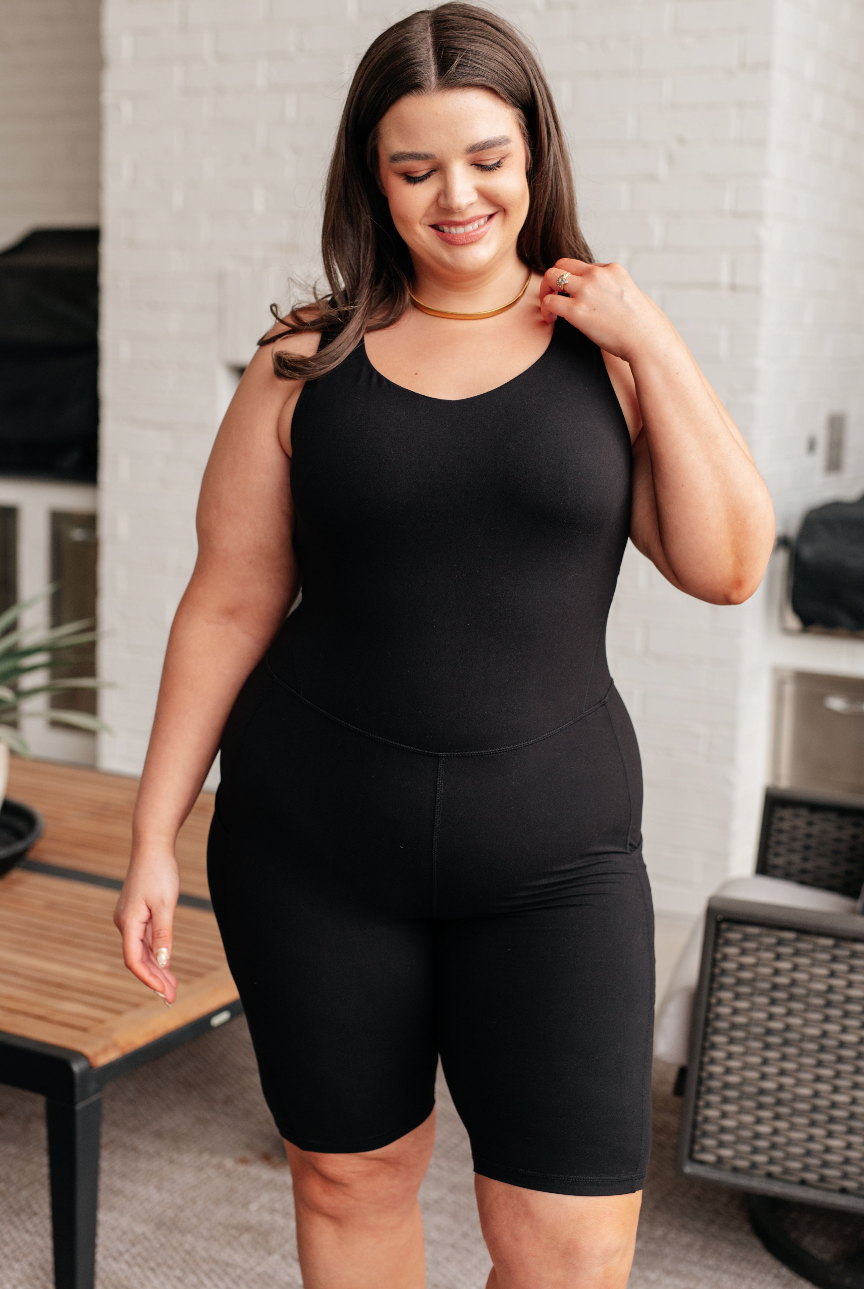 Sun Salutations Body Suit in Black-Bodysuits-Krush Kandy, Women's Online Fashion Boutique Located in Phoenix, Arizona (Scottsdale Area)