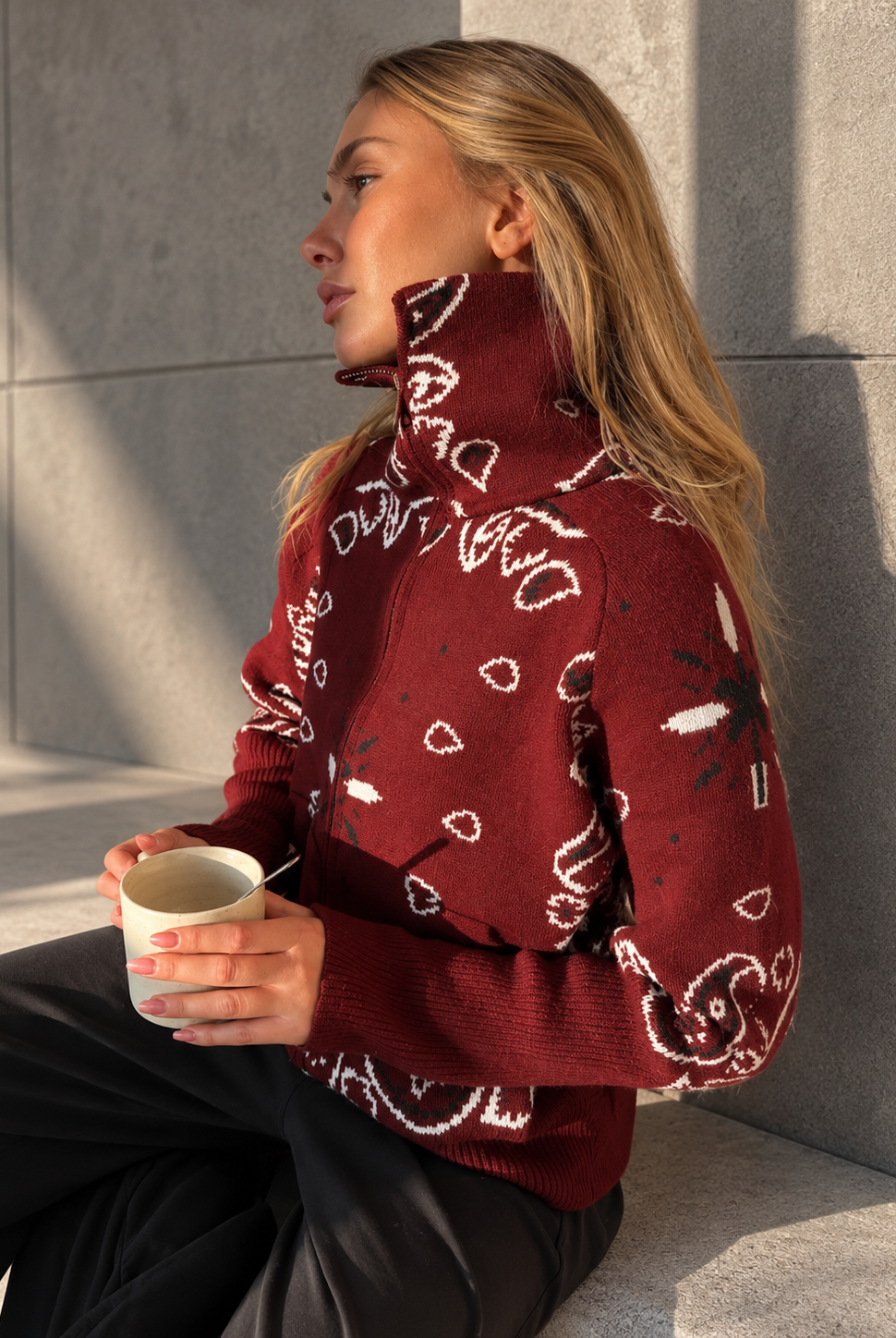Sunlit Burgundy Paisley Portrait.png