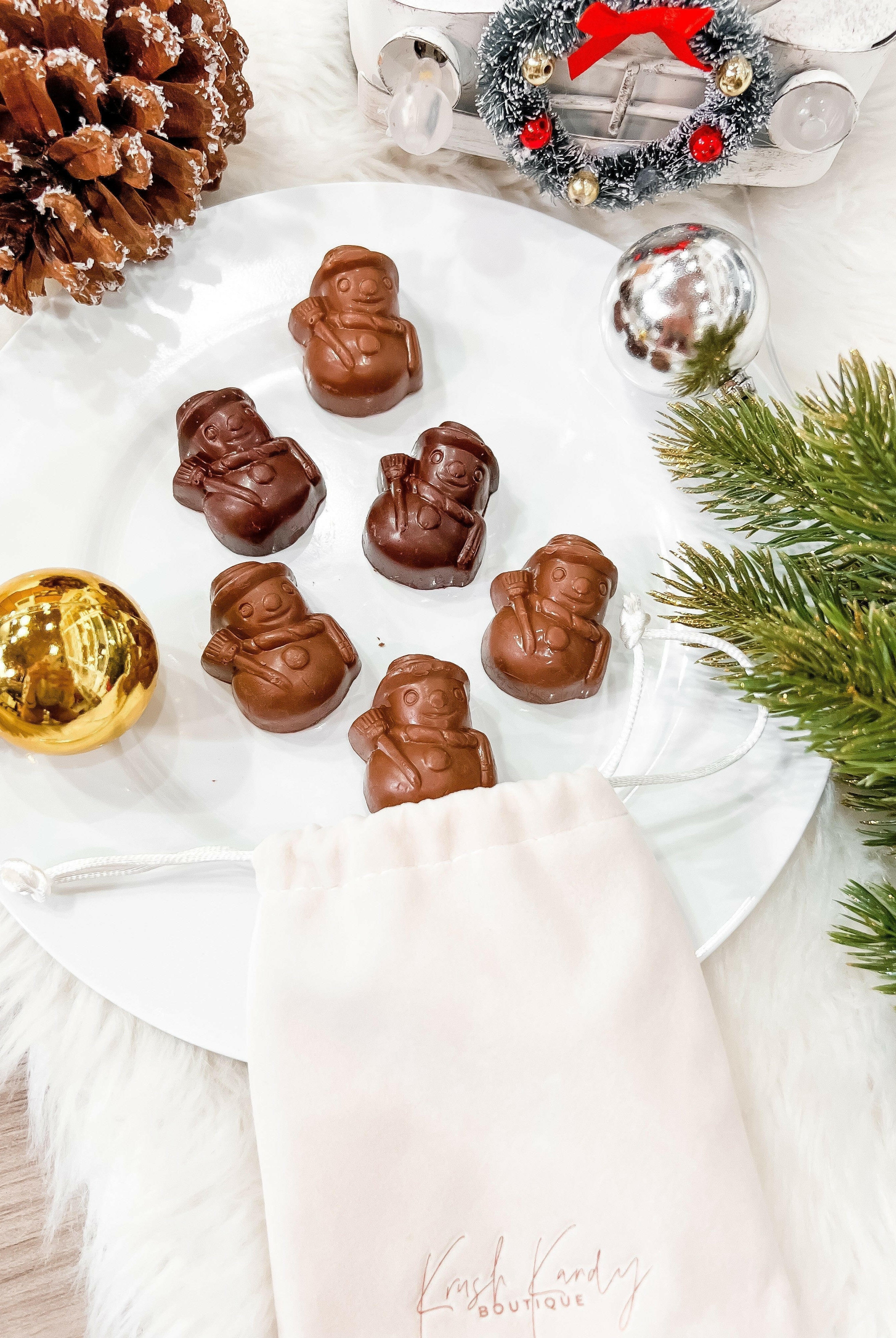 Krush Kandy Xmas Chocolate-Snacks & Treats-Krush Kandy, Women's Online Fashion Boutique Located in Phoenix, Arizona (Scottsdale Area)