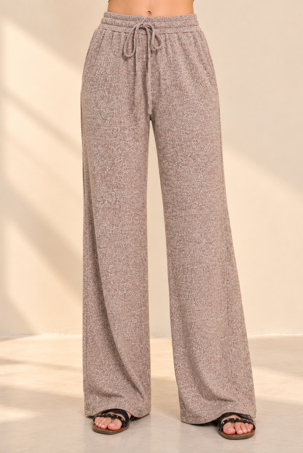 Taupe Wide-Leg Lounge Pants.png