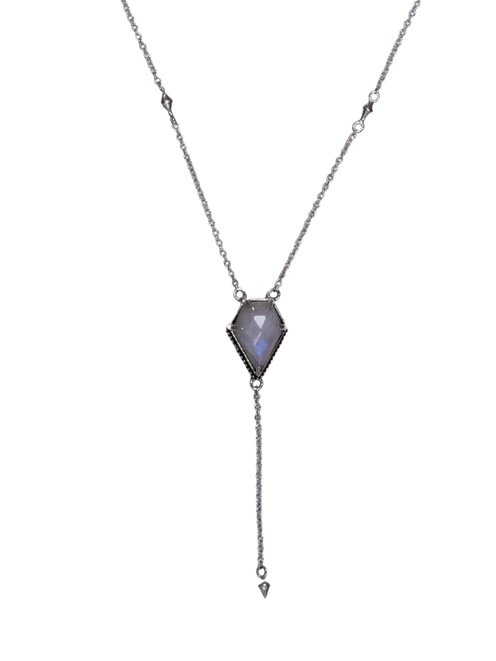 Victoria's Lariat Stone Slab Necklace-Necklaces-Krush Kandy, Women's Online Fashion Boutique Located in Phoenix, Arizona (Scottsdale Area)