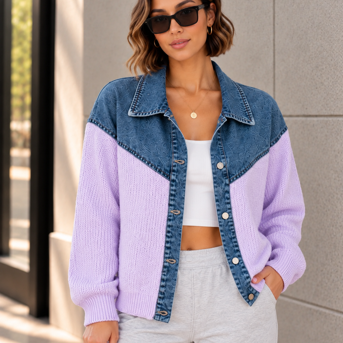 Urban Colorblock Denim Fashion Portrait.png