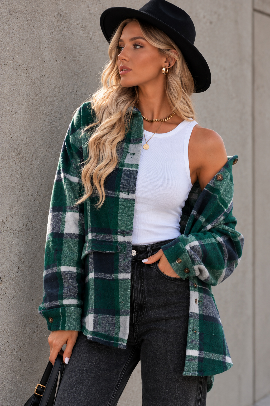 Urban Plaid Layers and Gold Details.png