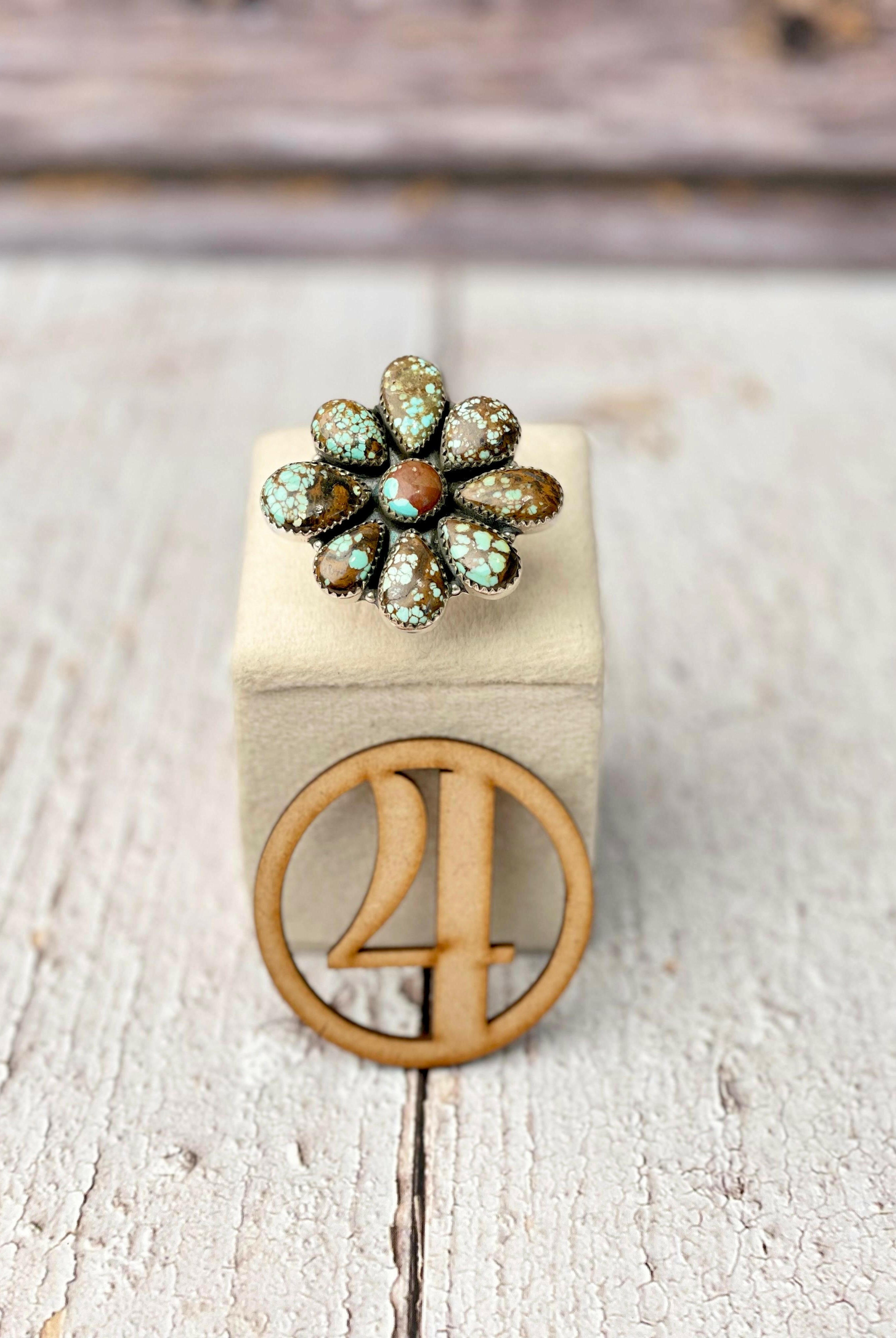 All Mine 8 Cluster Rings-Ring Sizers-Krush Kandy, Women's Online Fashion Boutique Located in Phoenix, Arizona (Scottsdale Area)