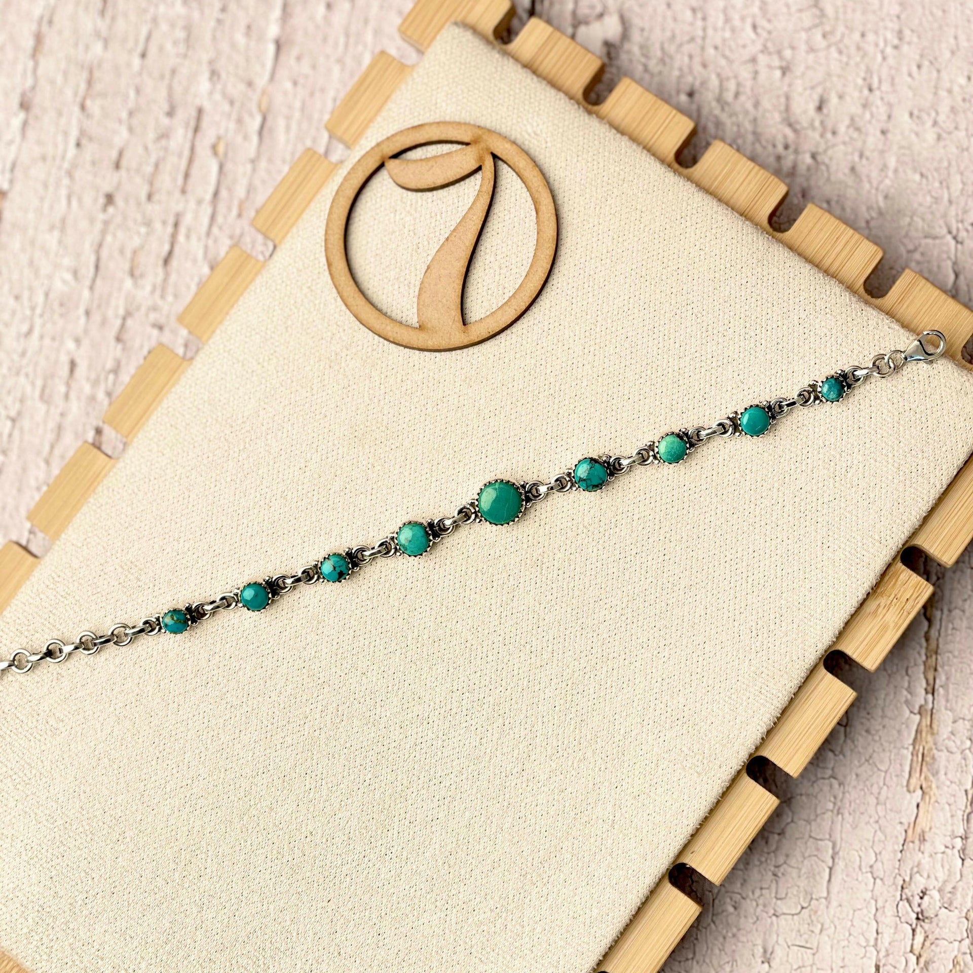 One Of A Kind Hubei Turquoise Bracelets-Bracelets-Krush Kandy, Women's Online Fashion Boutique Located in Phoenix, Arizona (Scottsdale Area)