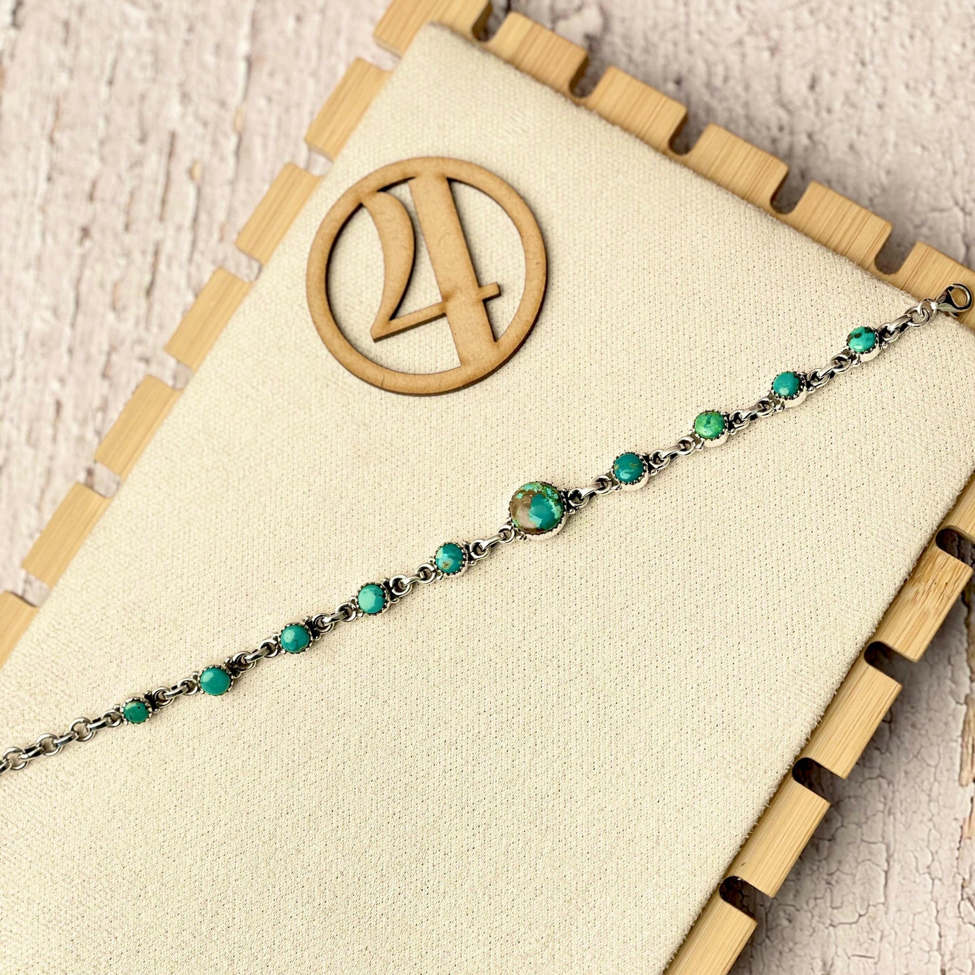 One Of A Kind Hubei Turquoise Bracelets-Bracelets-Krush Kandy, Women's Online Fashion Boutique Located in Phoenix, Arizona (Scottsdale Area)