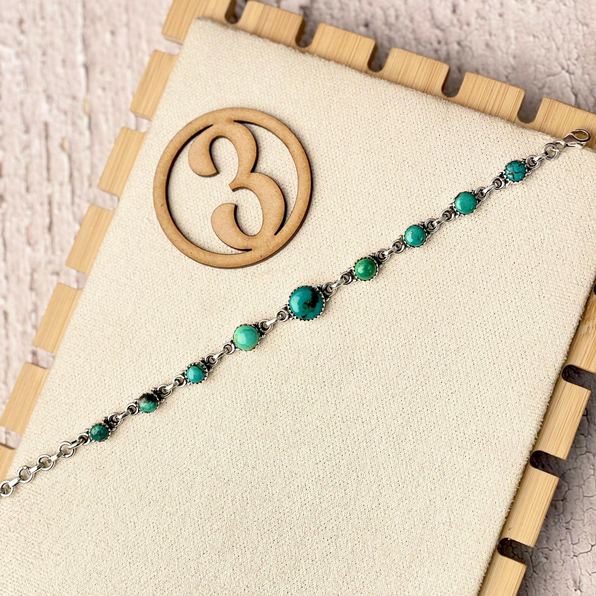 One Of A Kind Hubei Turquoise Bracelets-Bracelets-Krush Kandy, Women's Online Fashion Boutique Located in Phoenix, Arizona (Scottsdale Area)