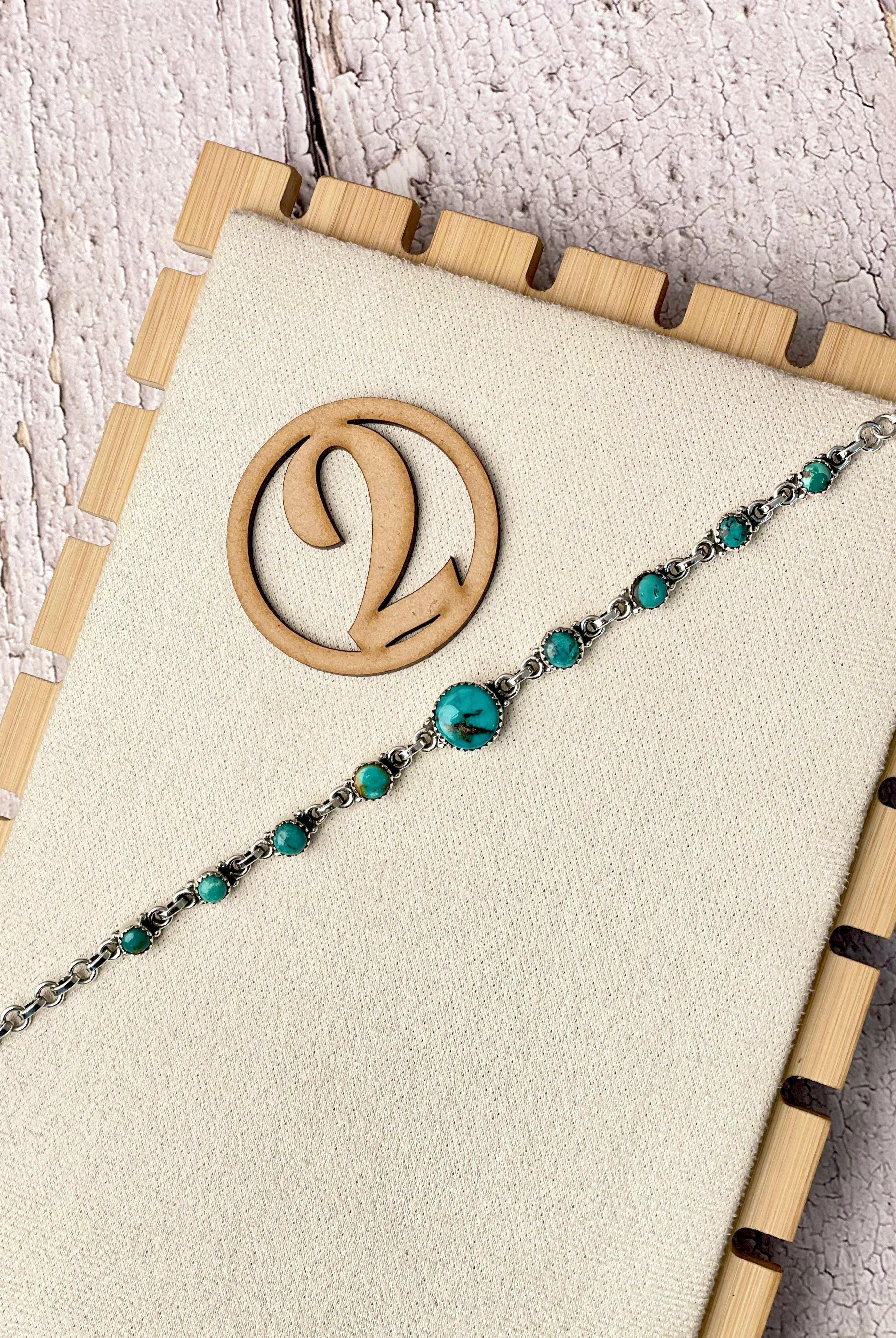 One Of A Kind Hubei Turquoise Bracelets-Bracelets-Krush Kandy, Women's Online Fashion Boutique Located in Phoenix, Arizona (Scottsdale Area)