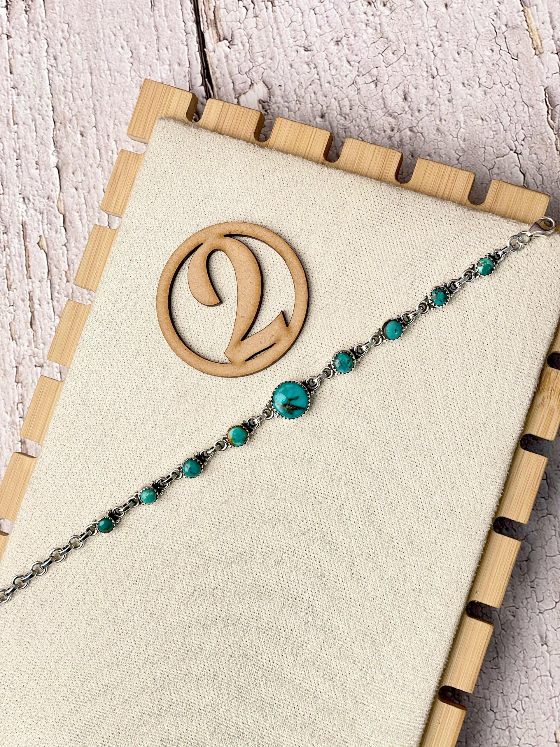 One Of A Kind Hubei Turquoise Bracelets-Bracelets-Krush Kandy, Women's Online Fashion Boutique Located in Phoenix, Arizona (Scottsdale Area)