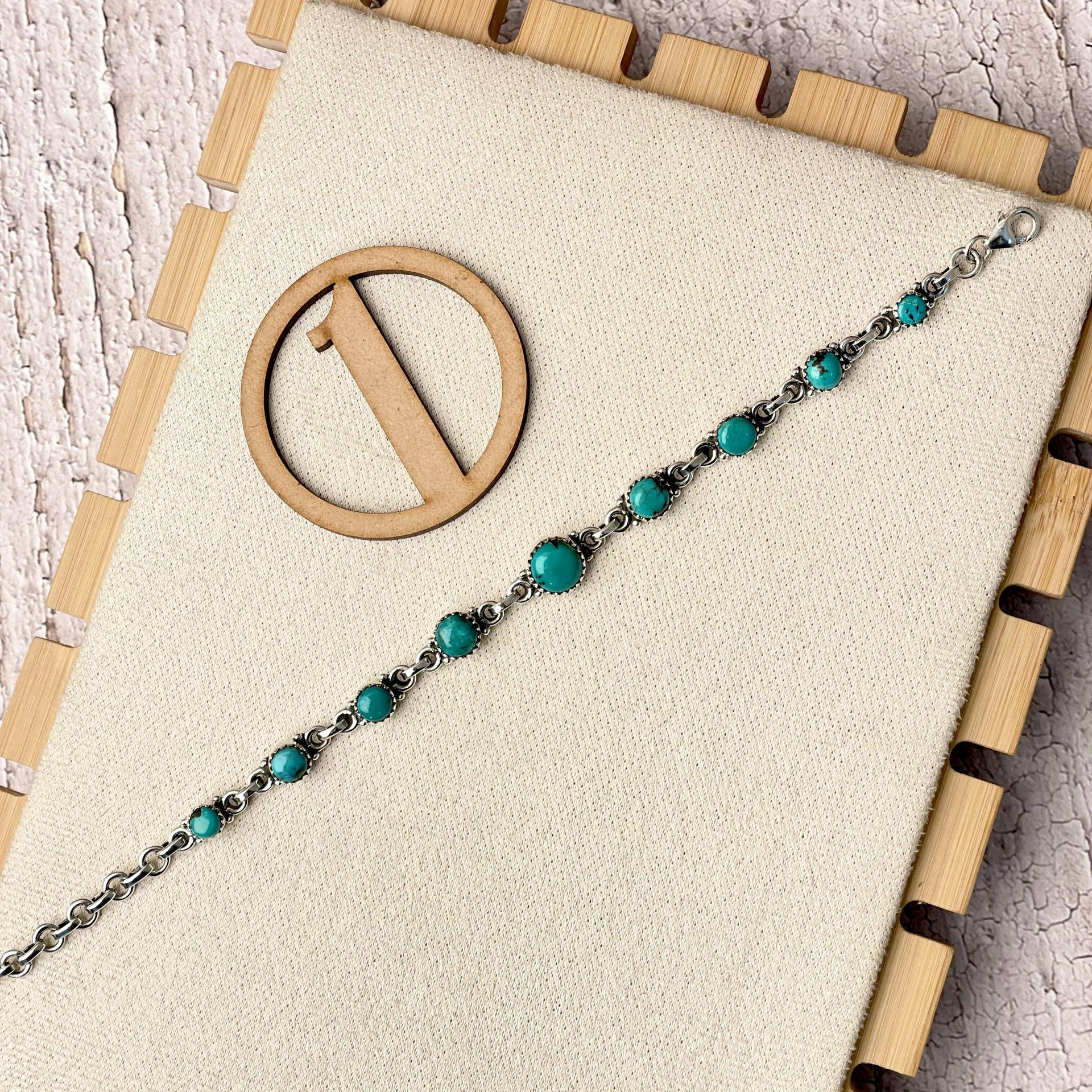 One Of A Kind Hubei Turquoise Bracelets-Bracelets-Krush Kandy, Women's Online Fashion Boutique Located in Phoenix, Arizona (Scottsdale Area)