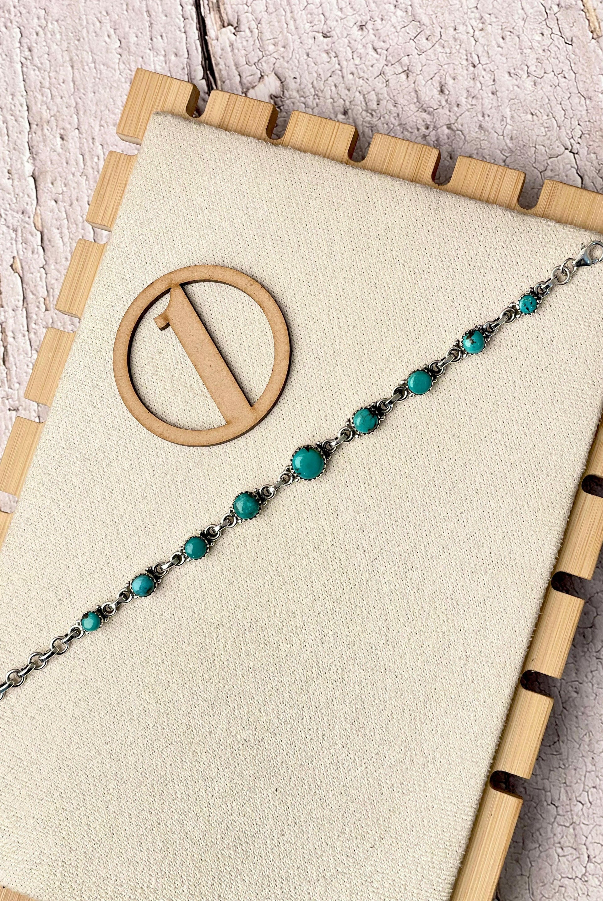 One Of A Kind Hubei Turquoise Bracelets-Bracelets-Krush Kandy, Women's Online Fashion Boutique Located in Phoenix, Arizona (Scottsdale Area)