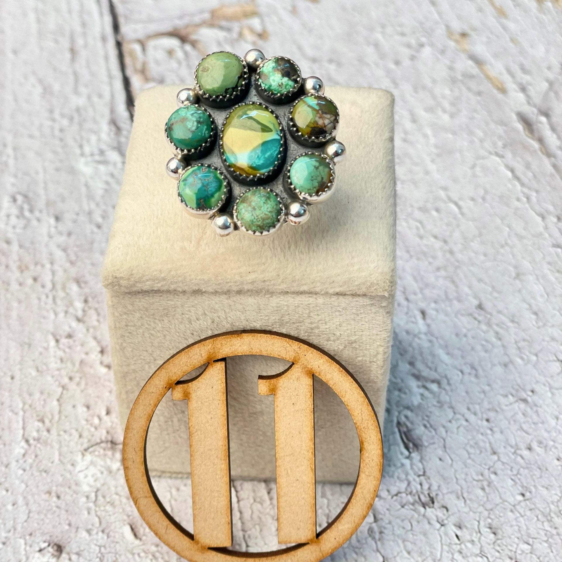 Desert Bloom Hubei Cluster Rings-Ring Sizers-Krush Kandy, Women's Online Fashion Boutique Located in Phoenix, Arizona (Scottsdale Area)