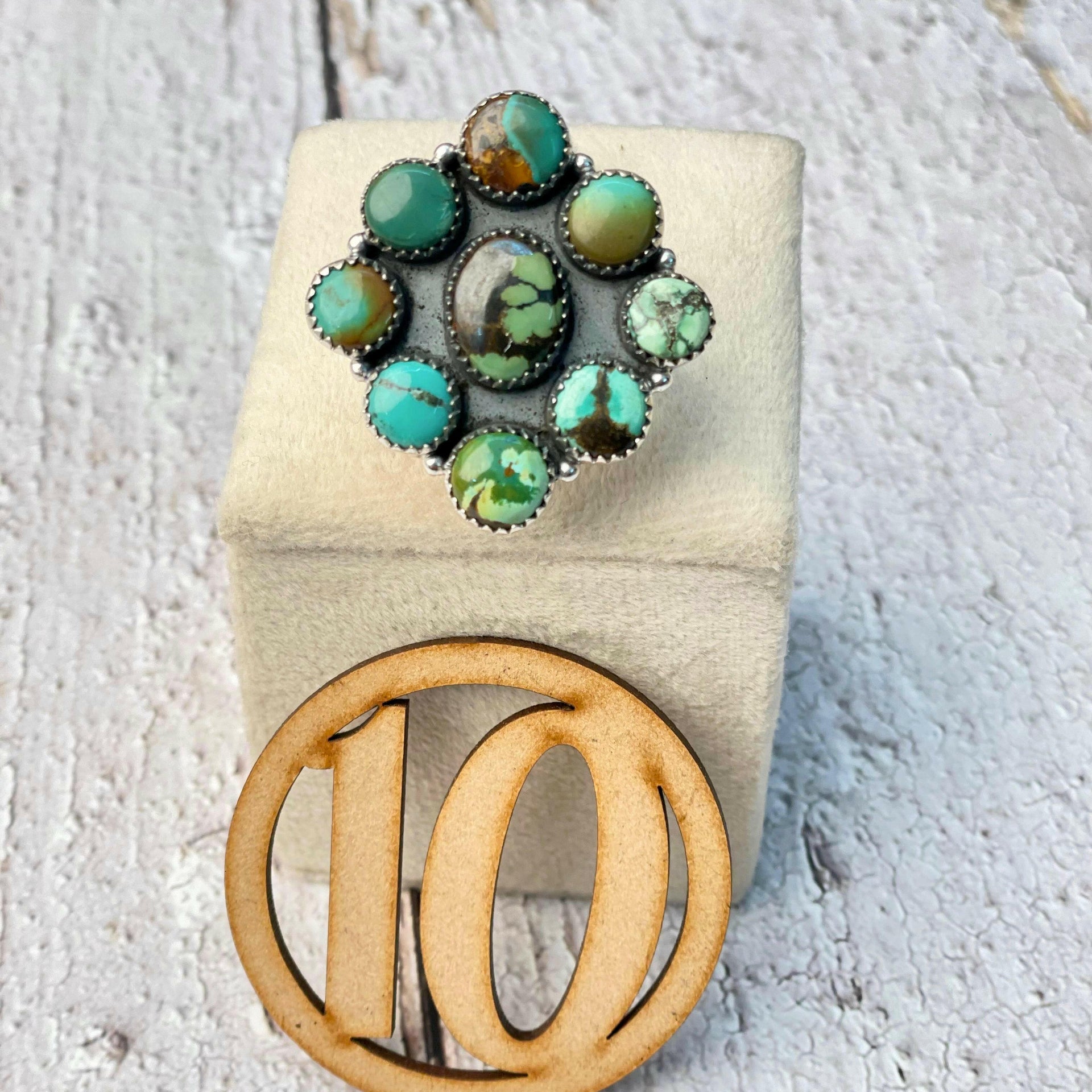 Desert Bloom Hubei Cluster Rings-Ring Sizers-Krush Kandy, Women's Online Fashion Boutique Located in Phoenix, Arizona (Scottsdale Area)