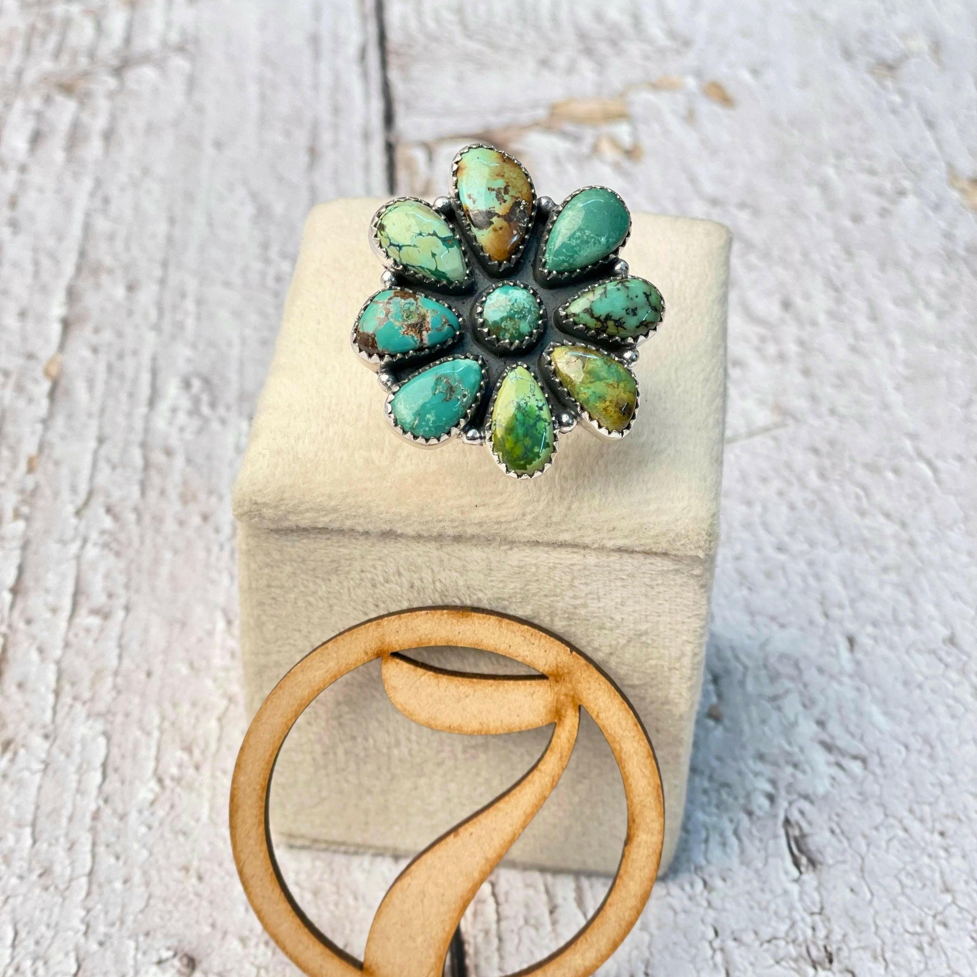 Desert Bloom Hubei Cluster Rings-Ring Sizers-Krush Kandy, Women's Online Fashion Boutique Located in Phoenix, Arizona (Scottsdale Area)
