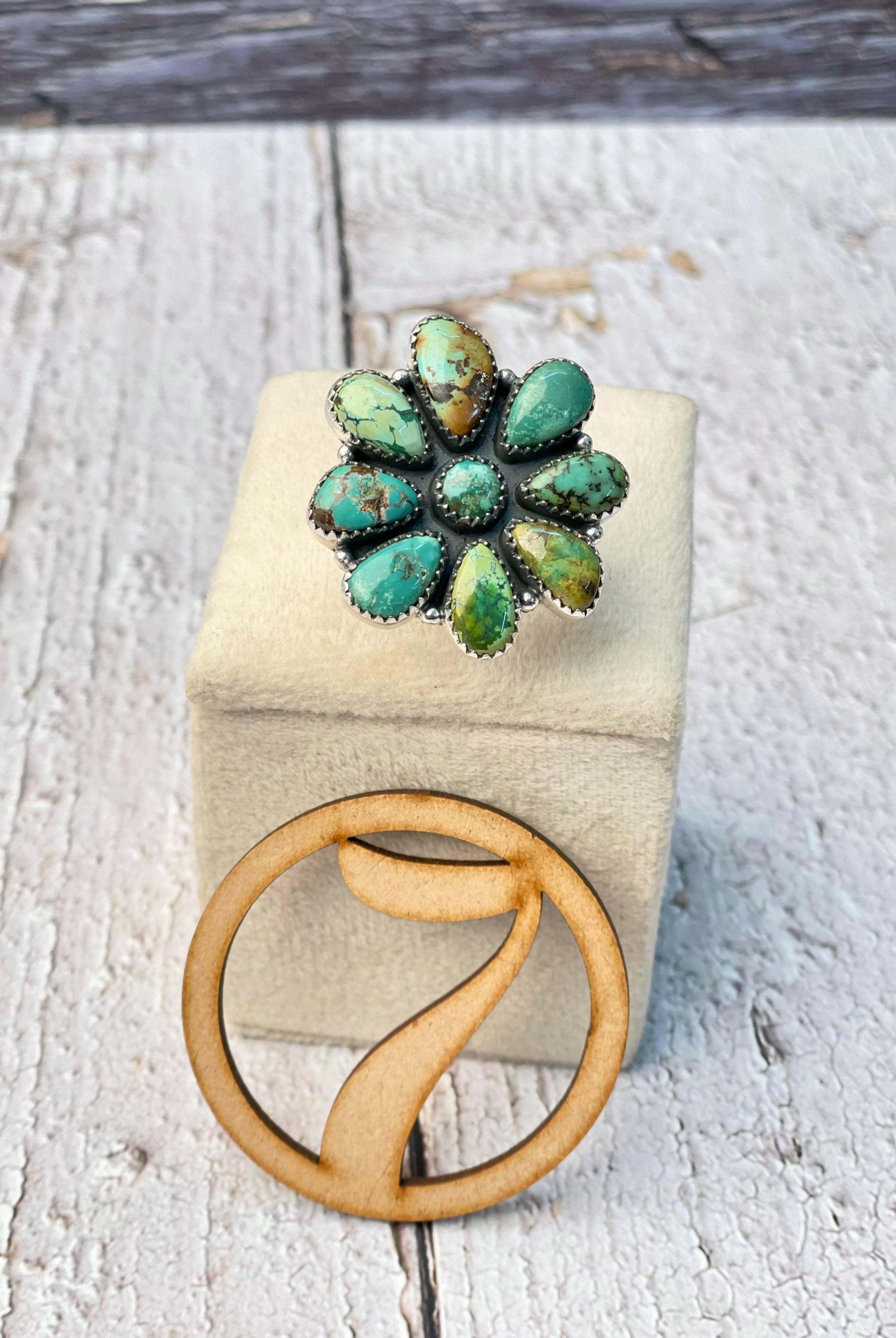 Desert Bloom Hubei Cluster Rings-Ring Sizers-Krush Kandy, Women's Online Fashion Boutique Located in Phoenix, Arizona (Scottsdale Area)