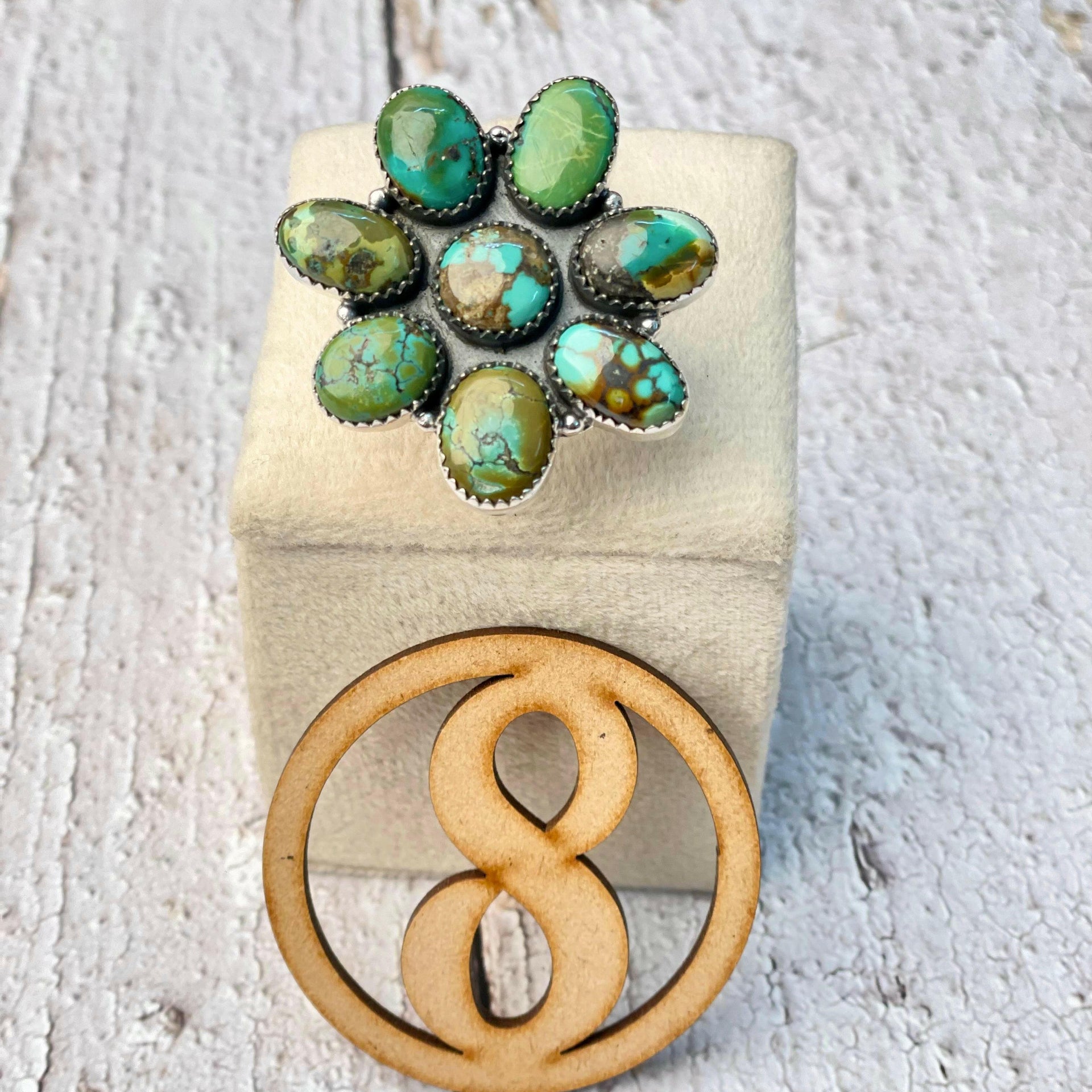 Desert Bloom Hubei Cluster Rings-Ring Sizers-Krush Kandy, Women's Online Fashion Boutique Located in Phoenix, Arizona (Scottsdale Area)