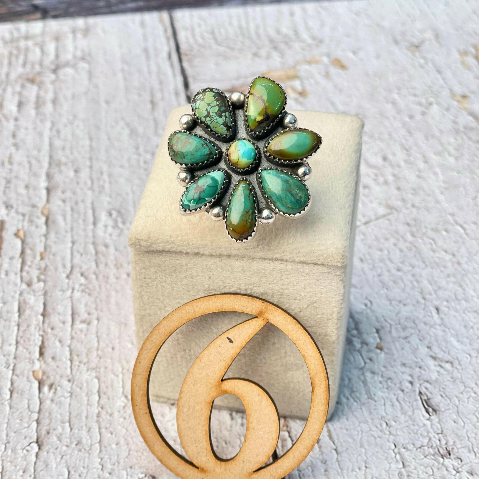Desert Bloom Hubei Cluster Rings-Ring Sizers-Krush Kandy, Women's Online Fashion Boutique Located in Phoenix, Arizona (Scottsdale Area)