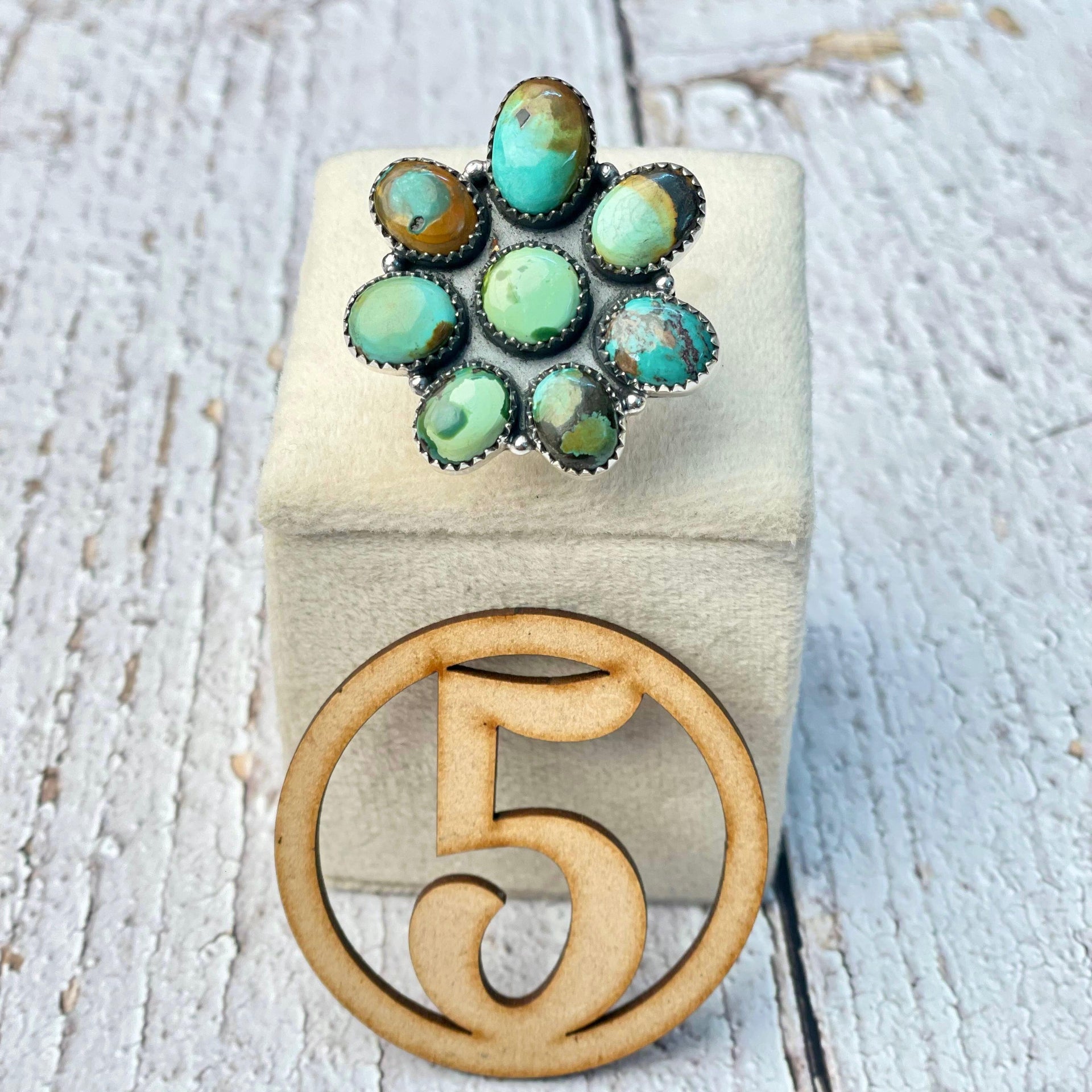 Desert Bloom Hubei Cluster Rings-Ring Sizers-Krush Kandy, Women's Online Fashion Boutique Located in Phoenix, Arizona (Scottsdale Area)