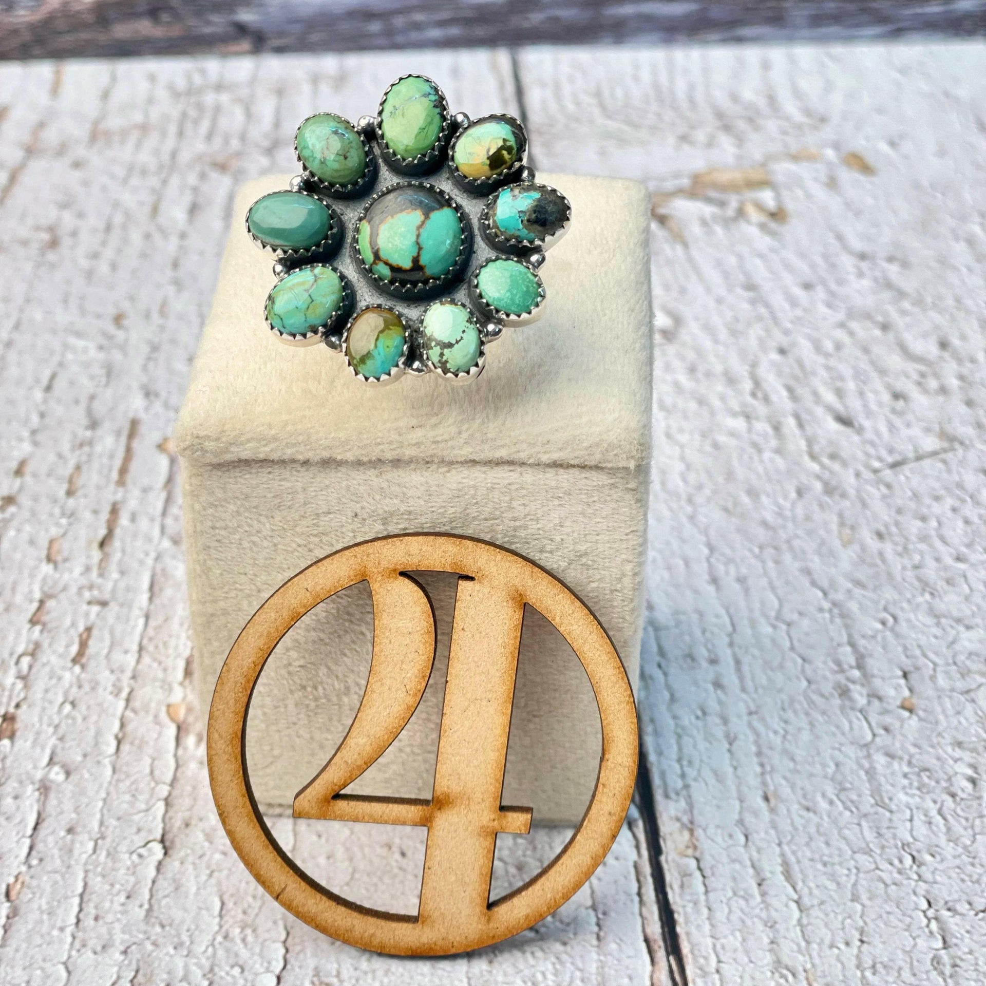 Desert Bloom Hubei Cluster Rings-Ring Sizers-Krush Kandy, Women's Online Fashion Boutique Located in Phoenix, Arizona (Scottsdale Area)