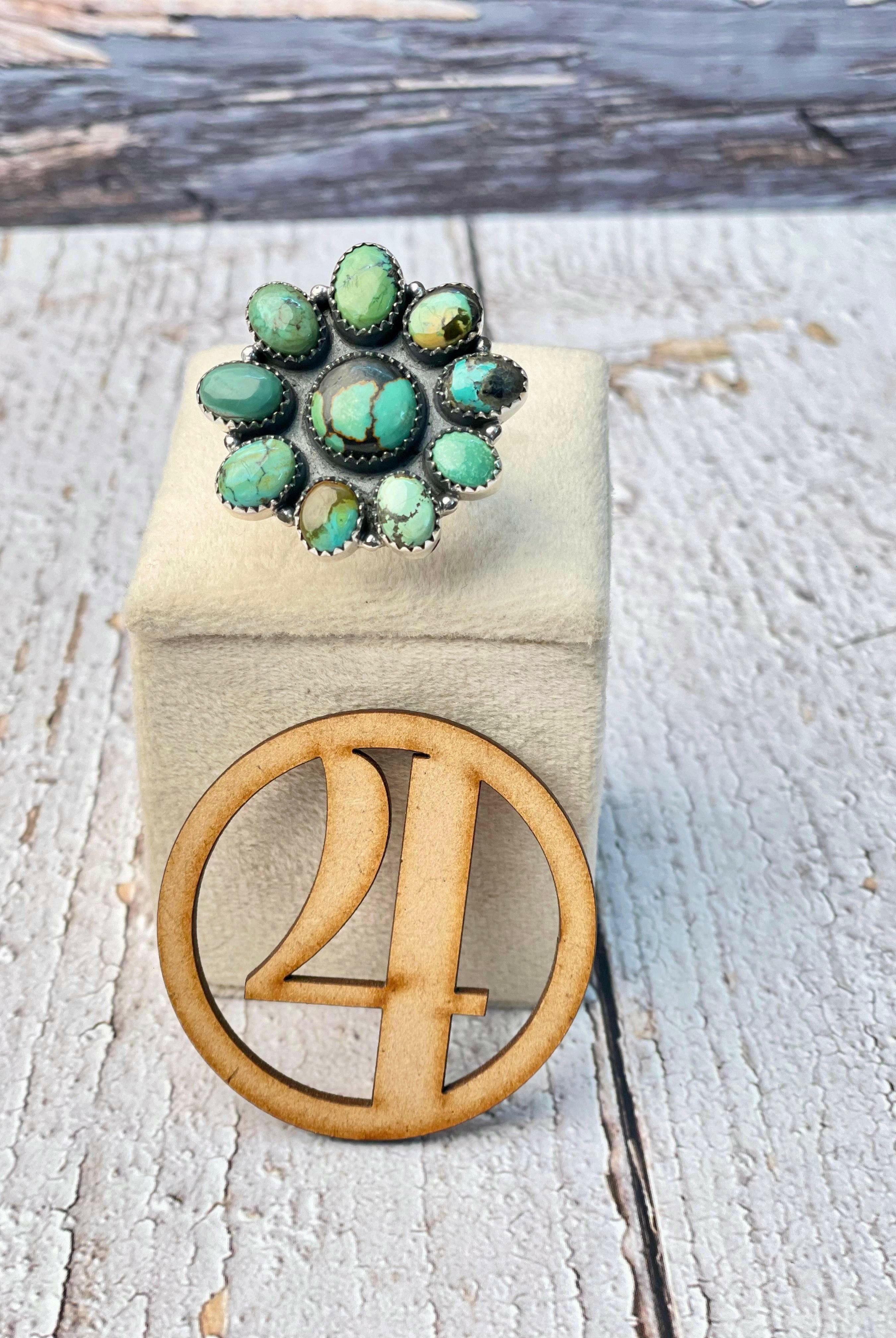 Desert Bloom Hubei Cluster Rings-Ring Sizers-Krush Kandy, Women's Online Fashion Boutique Located in Phoenix, Arizona (Scottsdale Area)
